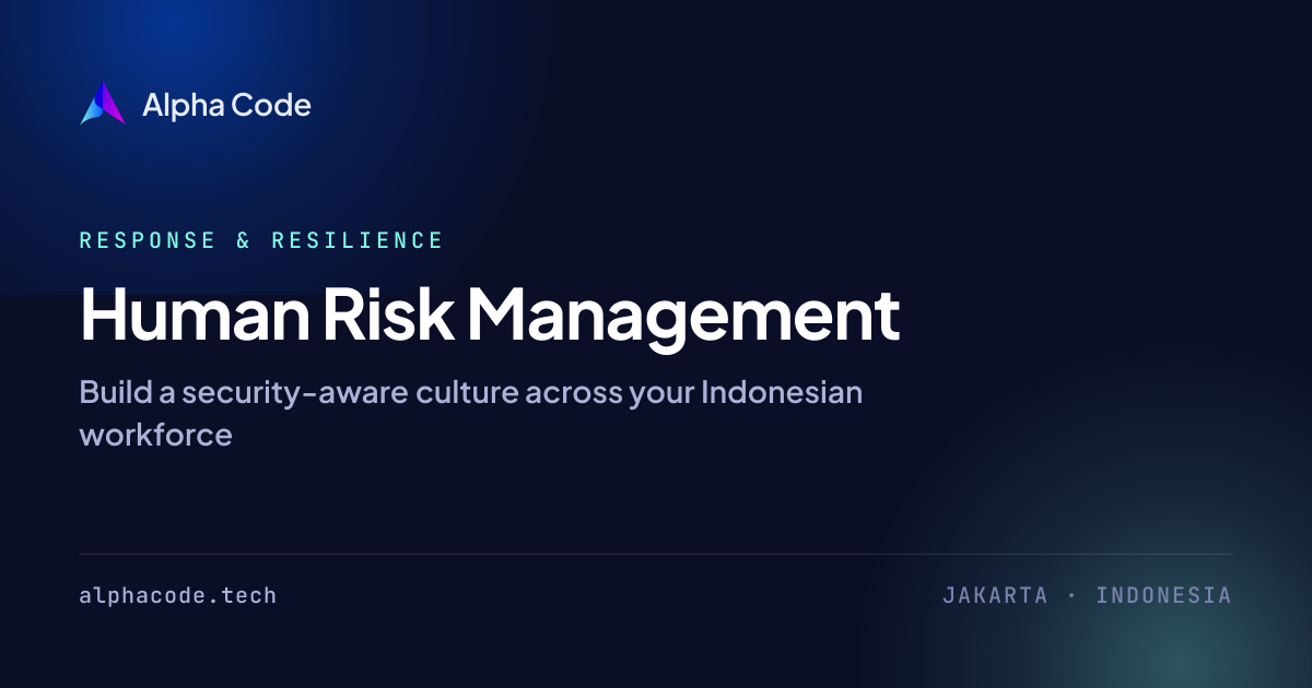 Security Awareness Training & Human Risk Management Indonesia | Alpha Code